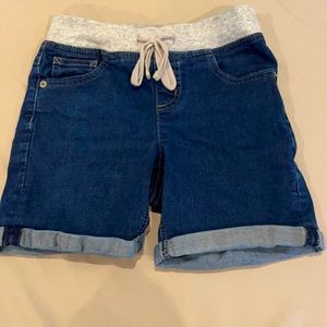 Denim shorts